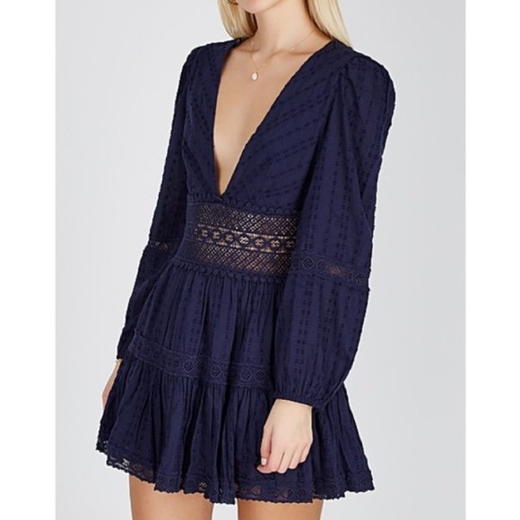 Free People Dresses & Skirts - Free People Lace Mini Dress NWT